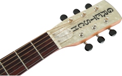 Chitară Electro-Acustică Rezonator Gretsch Guitars G9201 Honey Dipper™ Round-Neck Brass Body Biscuit Cone Resonator Guitar Shed Roof Finish