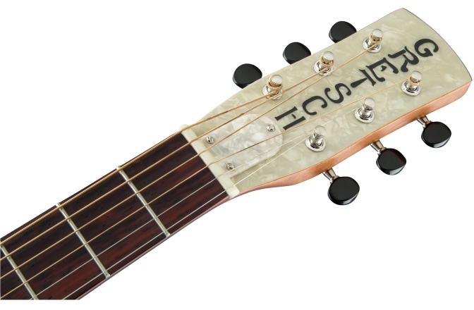 Chitară Electro-Acustică Rezonator Gretsch Guitars G9201 Honey Dipper™ Round-Neck Brass Body Biscuit Cone Resonator Guitar Shed Roof Finish