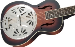 Chitară Electro-Acustică Rezonator Gretsch Guitars G9230 Bobtail™ Square-Neck A.E. Mahogany Body Spider Cone Resonator Guitar Fishman Nashville Resonator Pickup 2-Color Sunburst