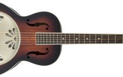 Chitară Electro-Acustică Rezonator Gretsch Guitars G9240 Alligator™ Round-Neck Mahogany Body Biscuit Cone Resonator Guitar 2-Color Sunburst