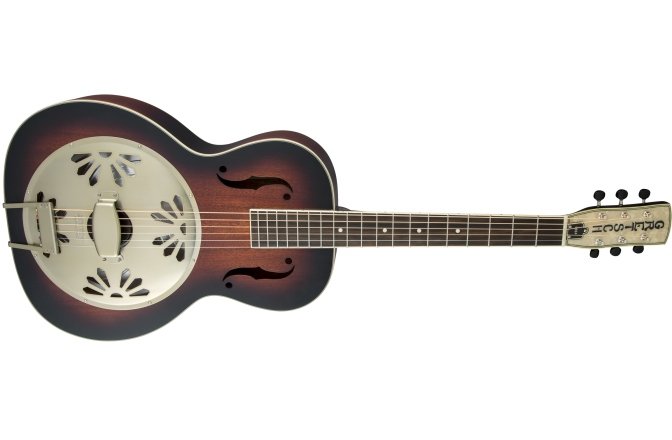 Chitară Electro-Acustică Rezonator Gretsch Guitars G9240 Alligator™ Round-Neck Mahogany Body Biscuit Cone Resonator Guitar 2-Color Sunburst