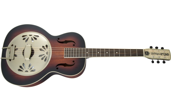 Chitară Electro-Acustică Rezonator Gretsch Guitars G9240 Alligator™ Round-Neck Mahogany Body Biscuit Cone Resonator Guitar 2-Color Sunburst