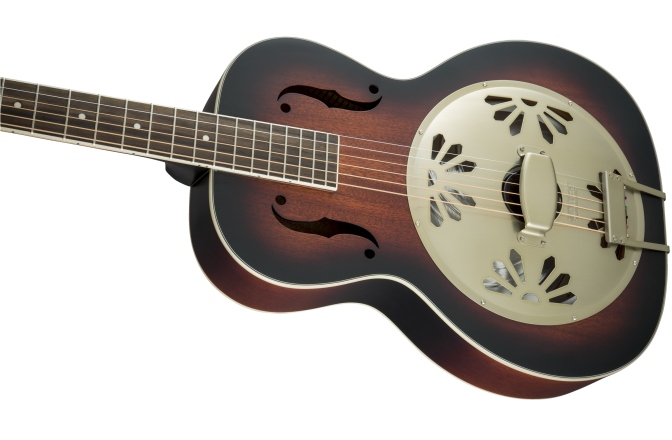 Chitară Electro-Acustică Rezonator Gretsch Guitars G9241 Alligator™ Biscuit Round-Neck Resonator Guitar with Fishman Nashville Pickup 2-Color Sunburst