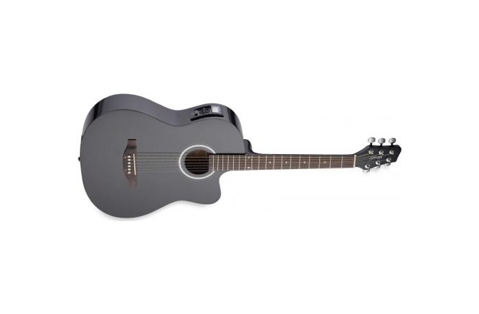 Chitara electro-acustica Stagg SWA6CETU-BK