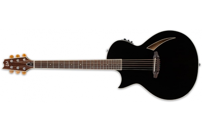 Chitară electro-acustică stangaci LTD TL-6 BLK LH BLACK