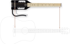 Chitara electro-acustica Traveler Guitar - Ultra-Light Acoustic - Gloss Black