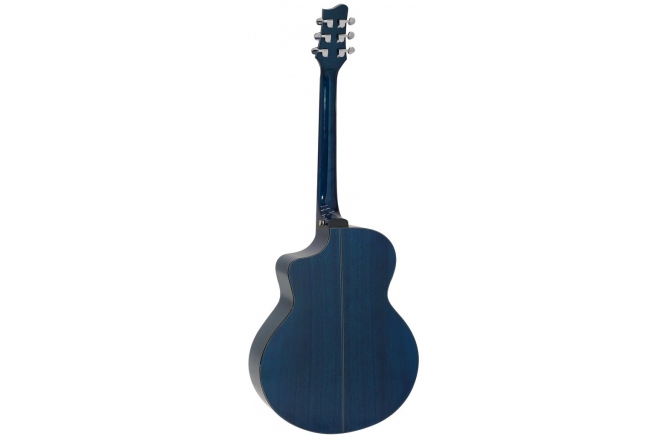 Chitară electro-acustică western Dimavery STW-50 Western Guitar,blue