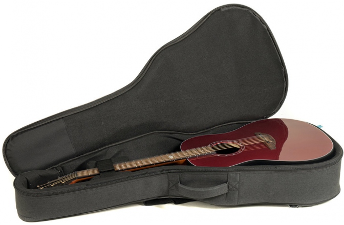 Chitară Electro-Acustică Western Ovation E-Acoustic Pro Ultra Mid-Depth Vampira Red