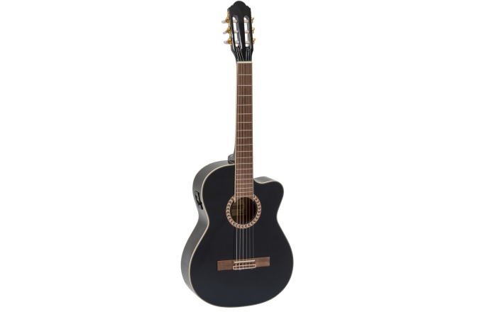 Chitară electro-clasică Dimavery CN-600E Classical guitar, black