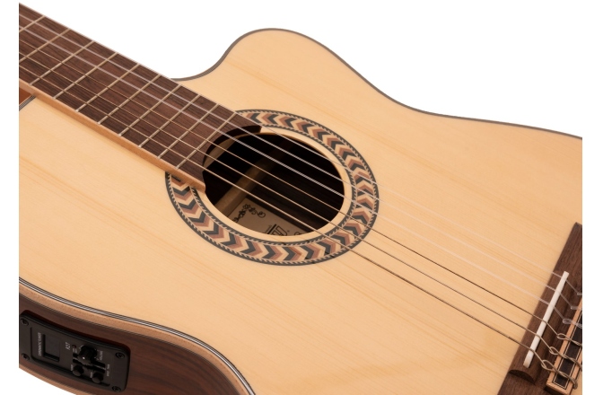 Chitară electro-clasică Dimavery TB-100 Classical guitar, nature