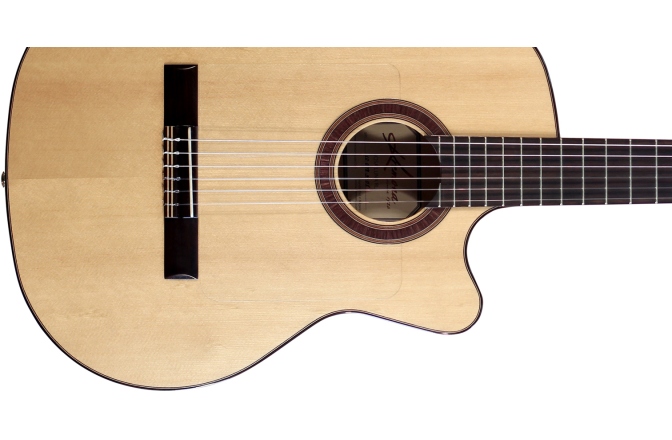 Chitară electro-clasică Flamenco Kremona Flamenco Rosa Luna CW Solid Spruce/Bulgarian Beech
