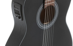 chitara electro-clasica  Gewa Student Cedar negru 4/4