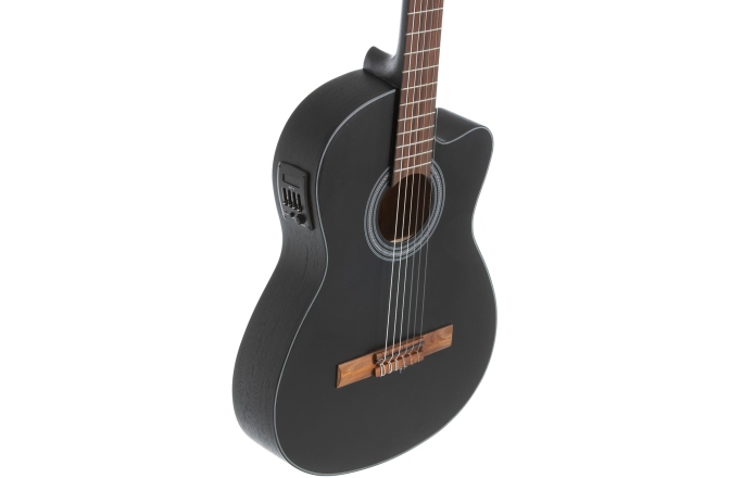 chitara electro-clasica  Gewa Student Cedar negru 4/4