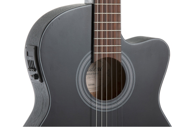 chitara electro-clasica  Gewa Student Cedar negru 4/4