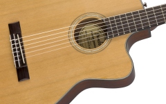 Chitară electro-clasică hibrid Fender CN-140SCE Nylon Nat W/Case