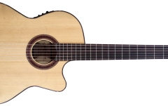 Chitară  electro-clasică Kremona Flamenco Rosa Luna RL Solid Spruce/Bulgarian Beech Veneer