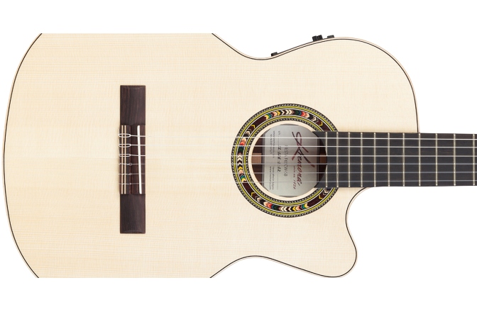 Chitară electro-clasică  Kremona Performer F65CW-SB Solid Spruce/Solid Rosewood Back