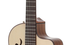 Chitară electro-clasică Manuel Rodriguez Cafe Cortado Cutaway Curly Walnut
