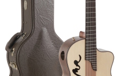 Chitară electro-clasică Manuel Rodriguez Cafe Cortado Cutaway Curly Walnut