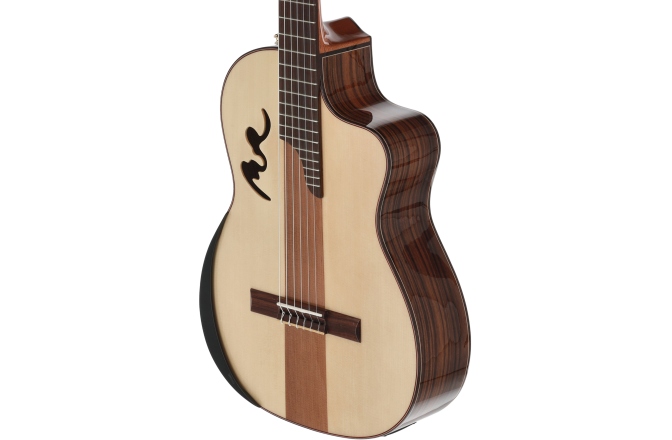 Chitară electro-clasică Manuel Rodriguez Cafe Cortado Cutaway Santos Rosewood