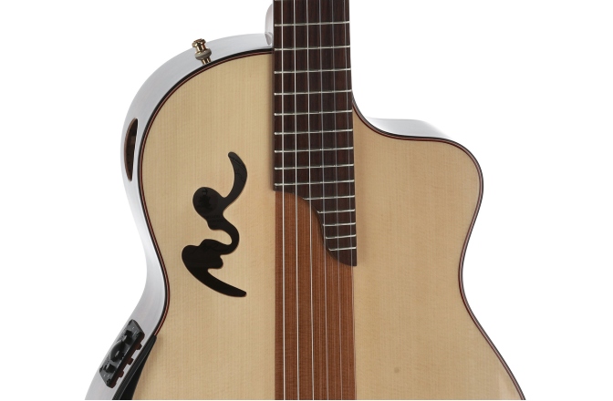 Chitară electro-clasică Manuel Rodriguez Cafe Cortado Cutaway Santos Rosewood