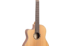 Chitară electro-clasică Ortega B-Grade  Classic Guitar Family Series Pro 4/4 Lefty - Natural incl. Bag