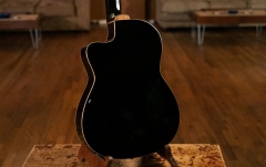 Chitară electro-clasică Ortega B-Grade  Classical Guitar Performer Series 4/4 Slim Neck / Thinline Body - black + bag