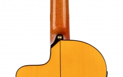 Chitară electro-clasică  Ortega B-Grade  Traditional Series Nylon String Flamenco Guitar 6 String Thinline - Spruce / Maple + Bag