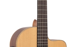 Chitară electro-clasică  Ortega Classical Guitar Family Series Pro 4/4 inclusive Gigbag Slim Neck - NT - Natural Cedar