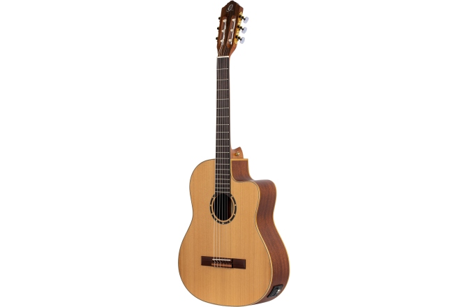 Chitară electro-clasică  Ortega Classical Guitar Family Series Pro 4/4 inclusive Gigbag Slim Neck - NT - Natural Cedar