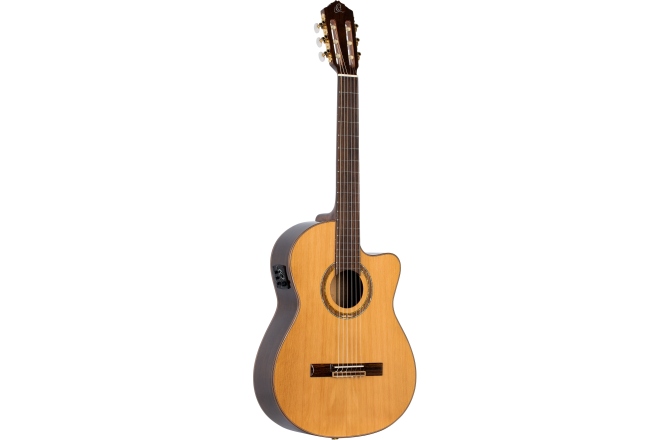 Chitară electro-clasică Ortega Classical Guitar Performer Series 4/4 inclusive Gigbag Medium Neck - Natural Cedar