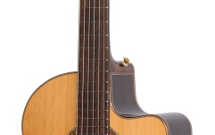 Chitară electro-clasică Ortega Classical Guitar Performer Series 4/4 inclusive Gigbag Medium Neck - Natural Cedar