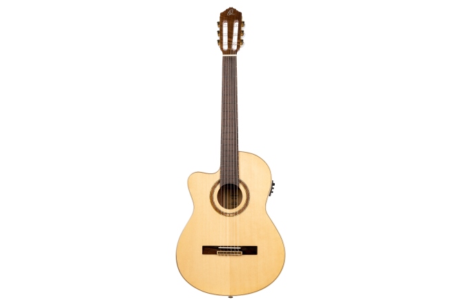 Chitară Electro-Clasică  Ortega Classical Guitar Performer Series 4/4 inclusive Gigbag Slim Neck Lefthand - Natural