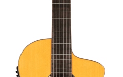 Chitară electro-clasică Ortega Family Series Pro Classical Guitar 6 String - Solid North American Spruce + Bag