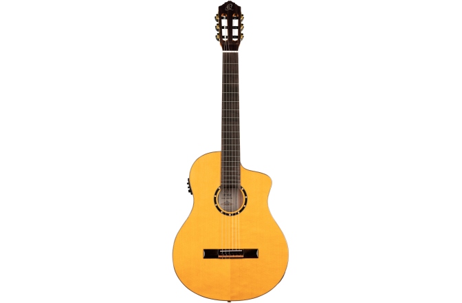 Chitară electro-clasică Ortega Family Series Pro Classical Guitar 6 String - Solid North American Spruce + Bag