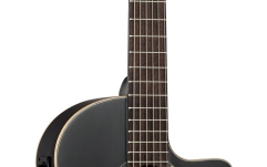 Chitară electro- clasică Ortega FS 3/4 - 6-String - Satin Black + Gig Bag