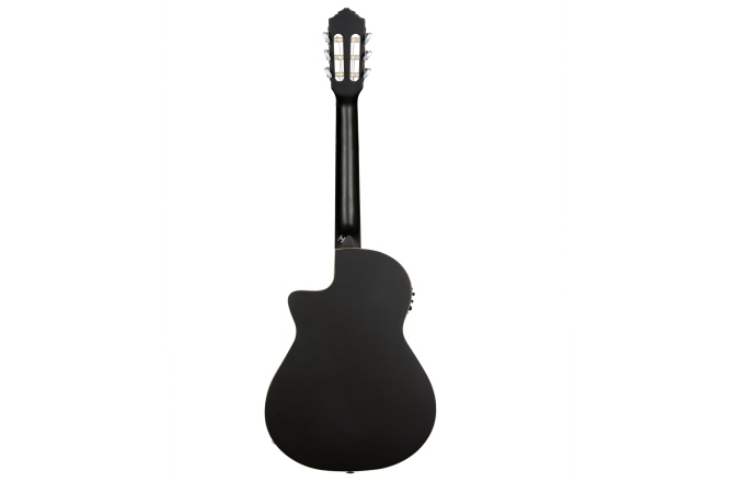 Chitară electro- clasică Ortega FS 3/4 - 6-String - Satin Black + Gig Bag