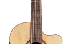 Chitară electro-clasică Ortega Performer Series Classical Electic Nylon String Guitar 4/4 Medium Neck - + Bag
