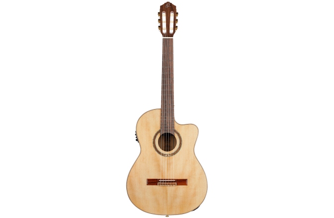 Chitară electro-clasică Ortega Performer Series Classical Electic Nylon String Guitar 4/4 Medium Neck - + Bag
