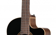 Chitară electro-clasică   Ortega Performer Series Nylon String Guitar 6 String Cutaway - Black + Bag
