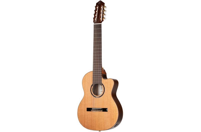 Chitara electro- clasică Ortega RCE159RW-8 PS 4/4 8-String - Natural + Gig Bag