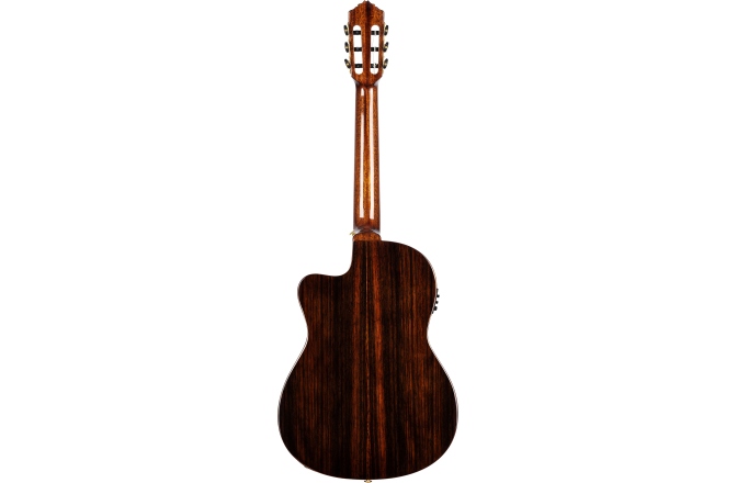 Chitară Electro-clasică Ortega The Private Room Classical Guitar  4/4 built in Armrest + Electronic - Natural + Bag