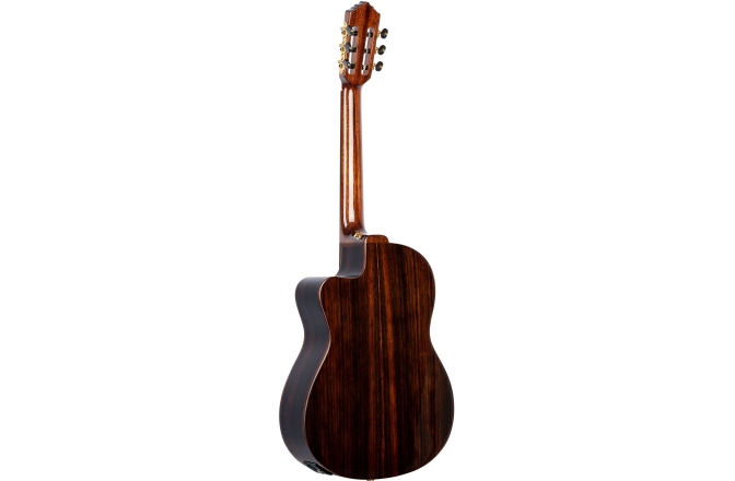 Chitară Electro-clasică Ortega The Private Room Classical Guitar  4/4 built in Armrest + Electronic - Natural + Bag