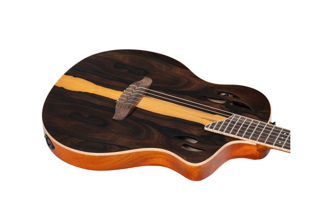 Chitară electro-clasică  Ortega TourPlayer Series 4/4 size Nylon String Guitar 6-String + Pro Gig Bag