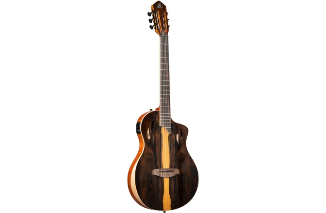Chitară electro-clasică  Ortega TourPlayer Series 4/4 size Nylon String Guitar 6-String + Pro Gig Bag