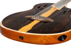 Chitară electro-clasică  Ortega TourPlayer Series 4/4 size Nylon String Guitar 6-String + Pro Gig Bag