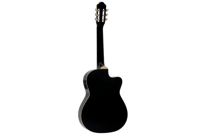 Chitară electro-clasică pentru mâna stângă Dimavery CN-600L Classical guitar, black