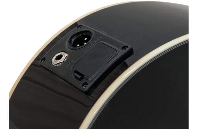 Chitară electro-clasică pentru mâna stângă Dimavery CN-600L Classical guitar, black