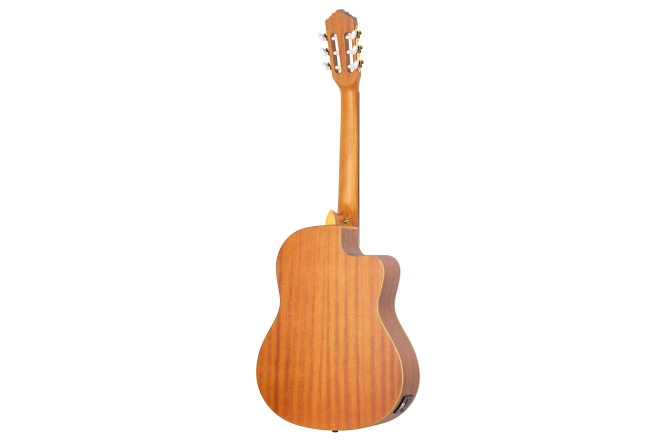 Chitară electro-clasică pentru stângaci Ortega B-Grade  Family Series Pro 4/4 Classical Guitar Slim Neck Lefty - Natural Cedar + Bag