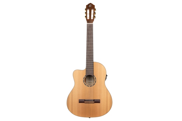 Classical Guitar Family Series Pro 4/4 inclusive Gigbag and Strap Lefthand - NT - Natural Cedar